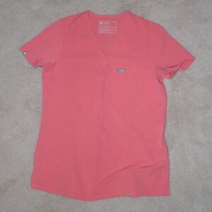 Figs Coral Women's Top